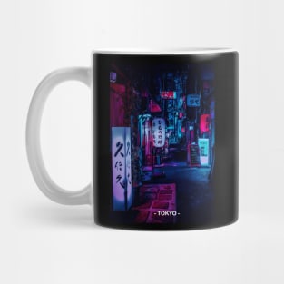 Tokyo Street Neon Synthwave Mug